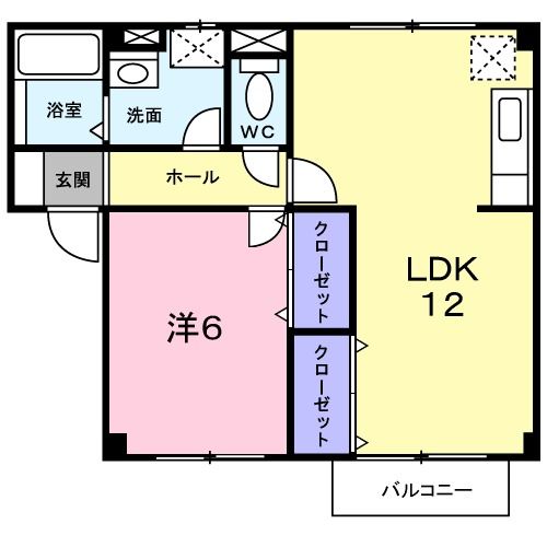 ベラノッテの間取り写真