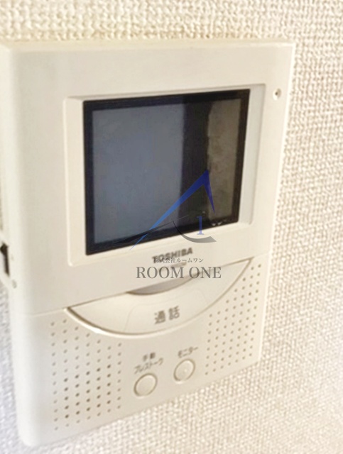 セキュリティ　モニター付インターホンです。