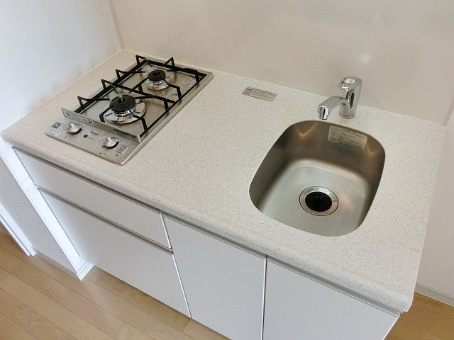 キッチン　２口ガスコンロ付キッチン
