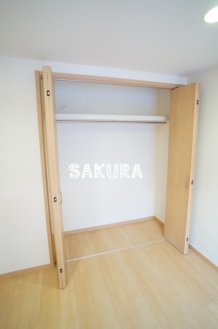 収納　お荷物の多い方でも安心のクローゼット付き♪