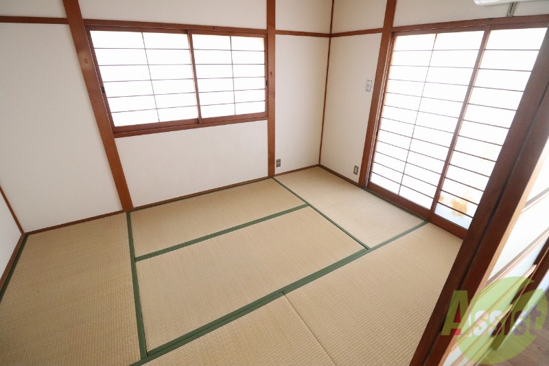 その他部屋・スペース　大の字に寝転んでも痛くない和室は重宝します