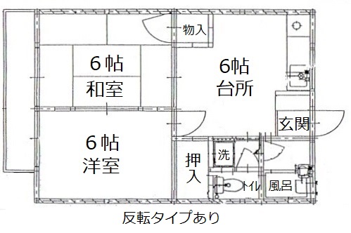 エルヴェIの間取り