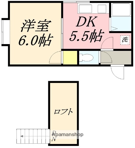 レオパレス千歳町第１ミヤマＣ_間取り_0