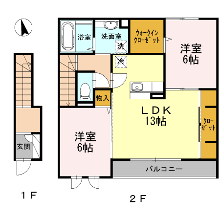 ルミノヴィータの間取り