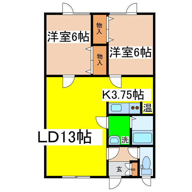 ラ・キノミの間取り