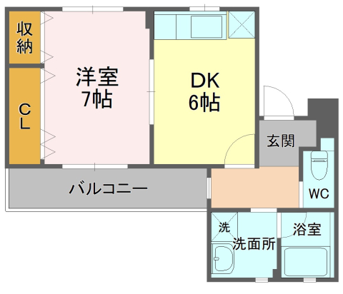 ＥＡＳＴの間取り