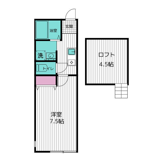 カーサプリヴォの間取り