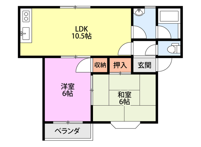 K’ｓハウスの間取り