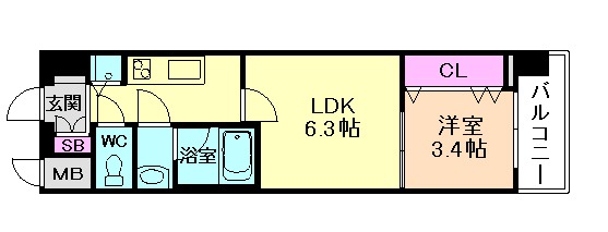 スプランディッドVIIIの間取り