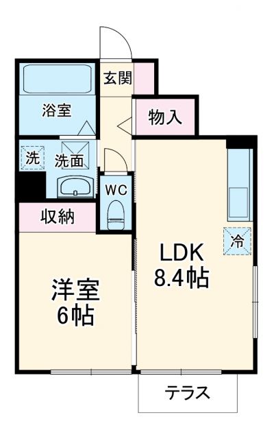 ハイツ明和の間取り