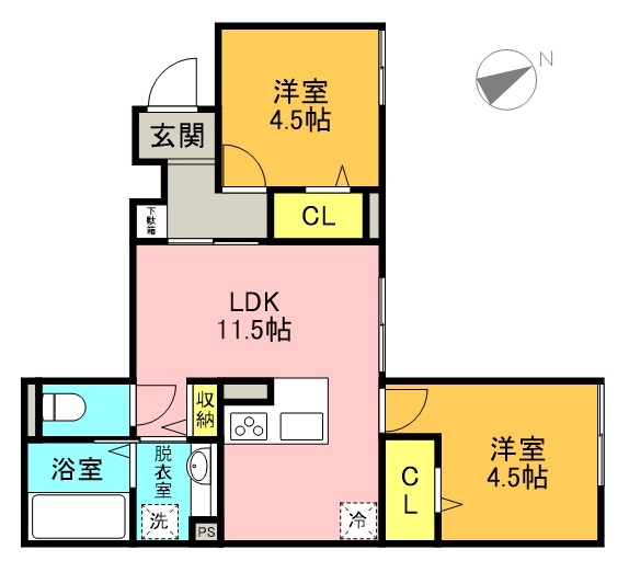 桜井5丁目新築ROOMの間取り