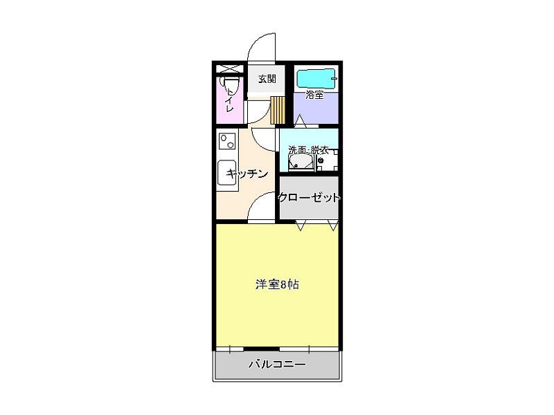 グリーンピアス秀栄の間取り