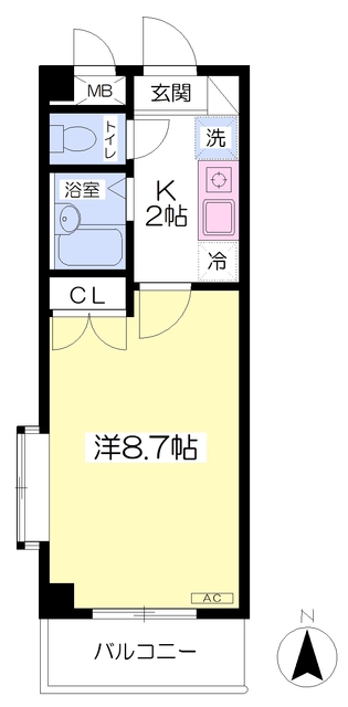 さくらコーポの間取り