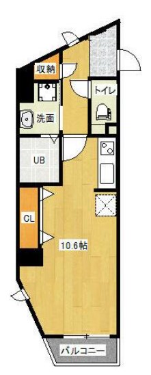 川崎市川崎区榎町のマンションの間取り