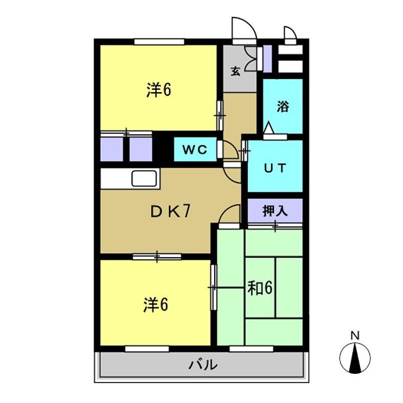 アルシオネMの間取り