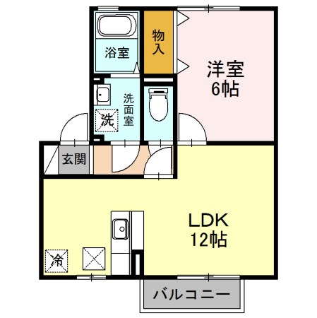 エトワールMの間取り