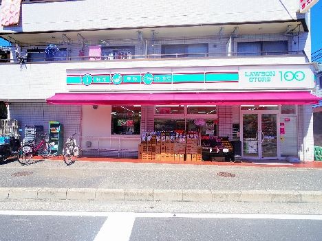 【新座市北野のアパートのコンビニ】