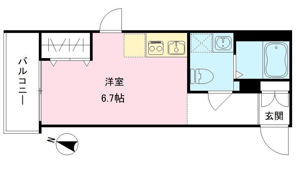 RAMIi池上　ラミイイケガミの間取り