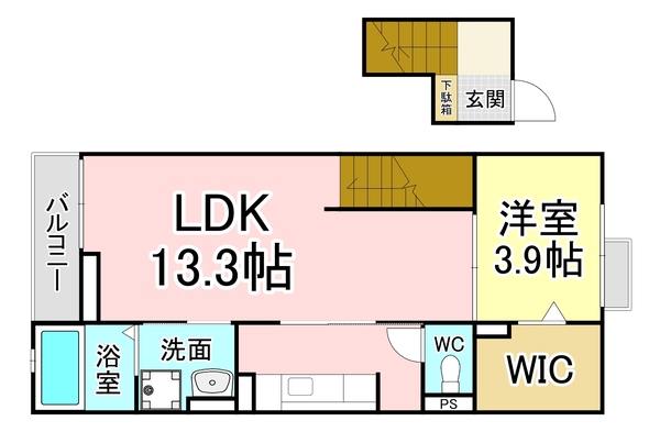 リッジクレストの間取り