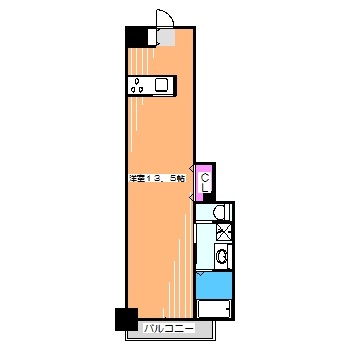 【ＴＫアンバーコート大町の間取り】