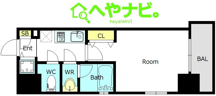 名古屋市中区正木のマンションの間取り