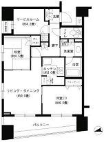 台東区寿のマンションの間取り