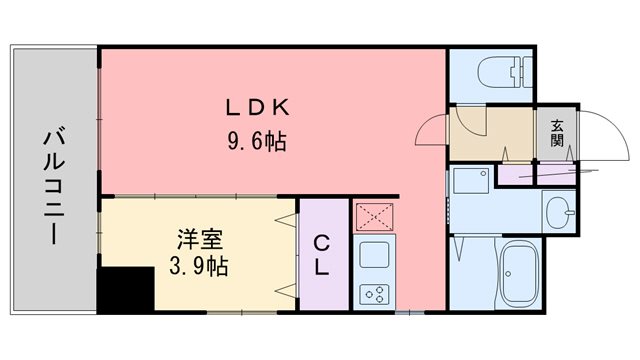 ネストピア藤崎駅前の間取り