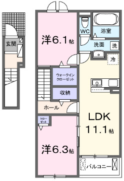 グラシオッソIIの間取り