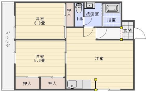 アセント昭和台の間取り