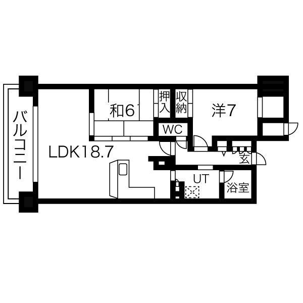 タワーザトヨタの間取り