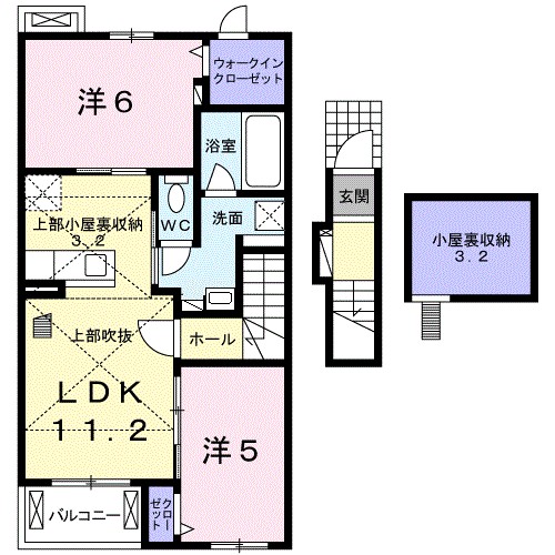 ベルフィオーレの間取り