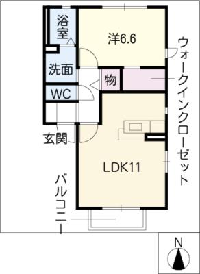 グレイスコート井の元の間取り