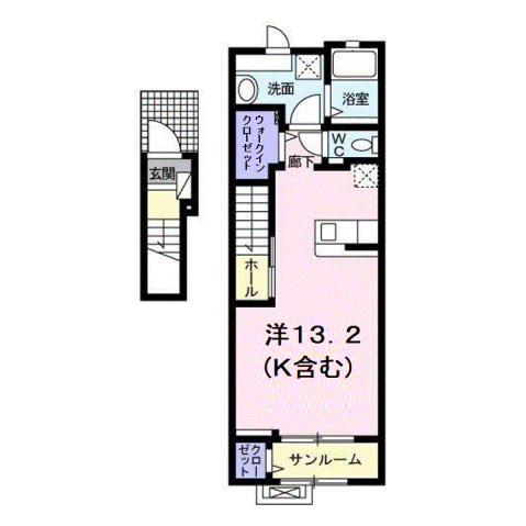 ベルシティの間取り