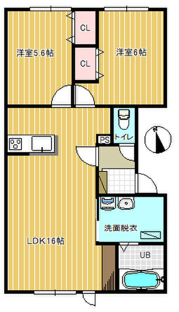 ＭＩＮＡ２の間取り