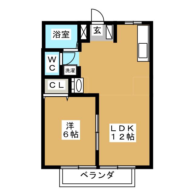 アミニティグリーンIの間取り