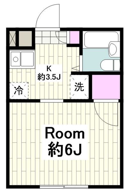 横浜市西区楠町のマンションの間取り