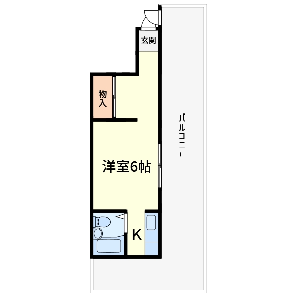 サンワビルの間取り