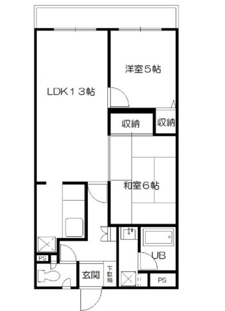 センターヴァレーの間取り