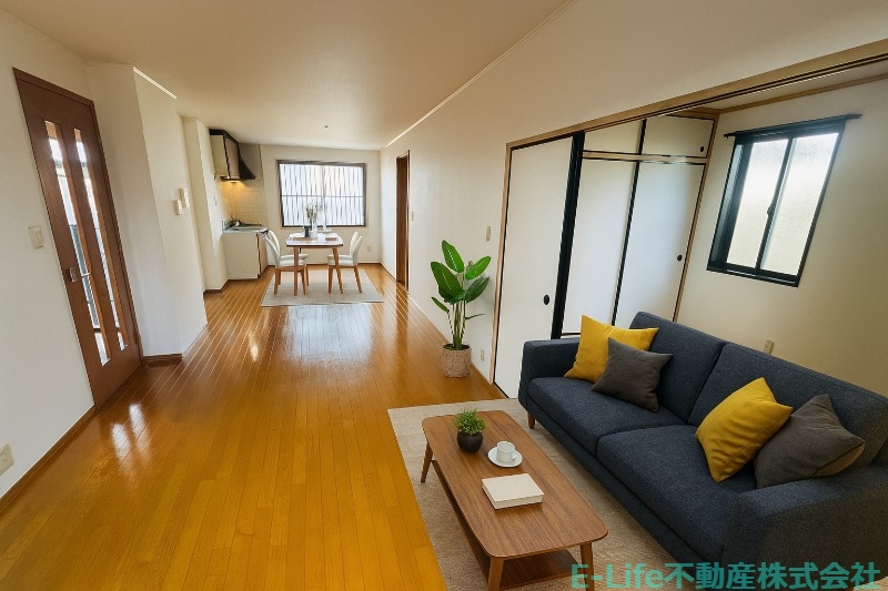 居室・リビング　※ＡＩよりイメージ写真です。