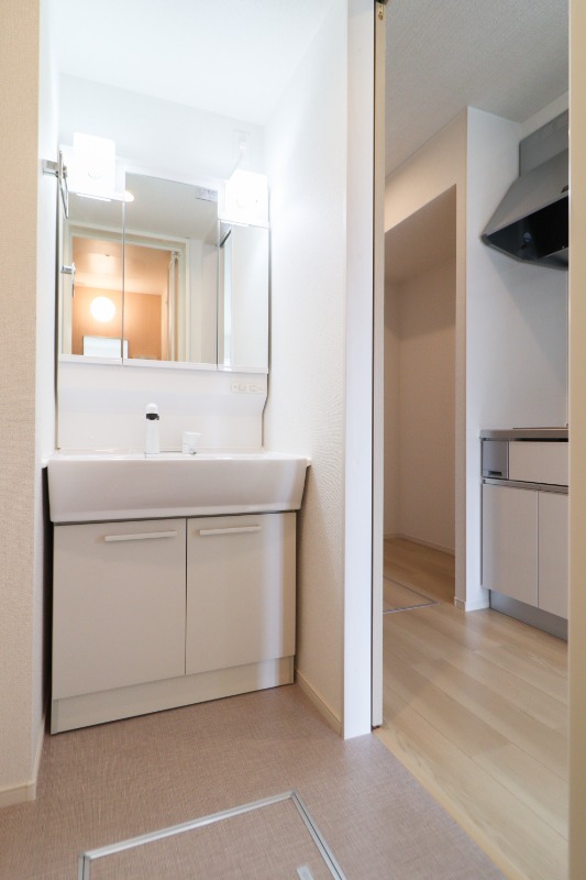 洗面設備　図面と現状に相違がある場合には現状を優先