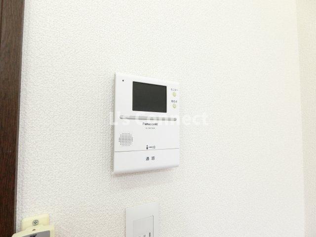 セキュリティ　突然の来客時もＴＶモニターホンでしっかり確認。