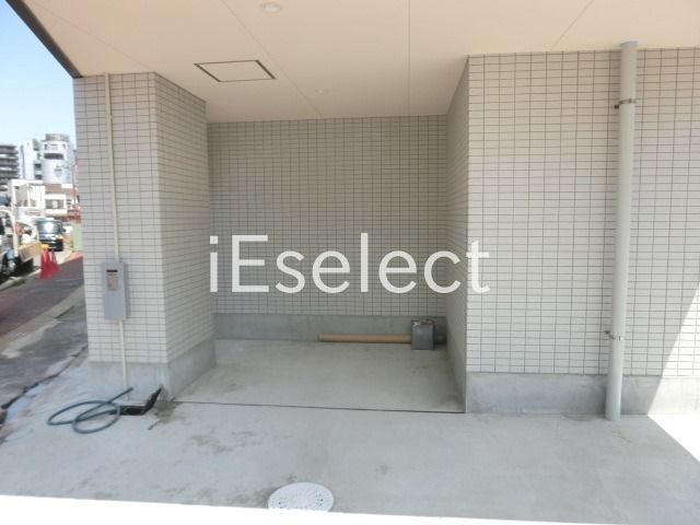 駐車場　自転車置けますね