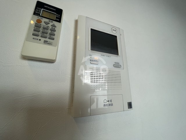セキュリティ　リンクハウス京町堀　TV付モニターフォン