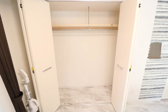 収納　クローゼット！