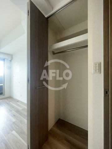 収納　プレサンス塚本駅前　クローゼット