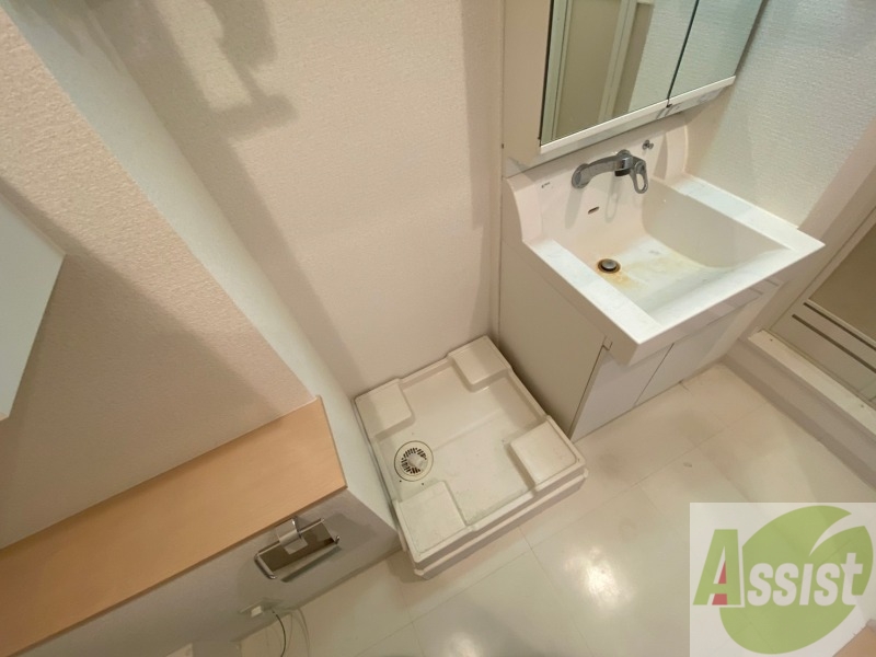 その他設備　洗濯機はこちらの専用スペースに置けます！