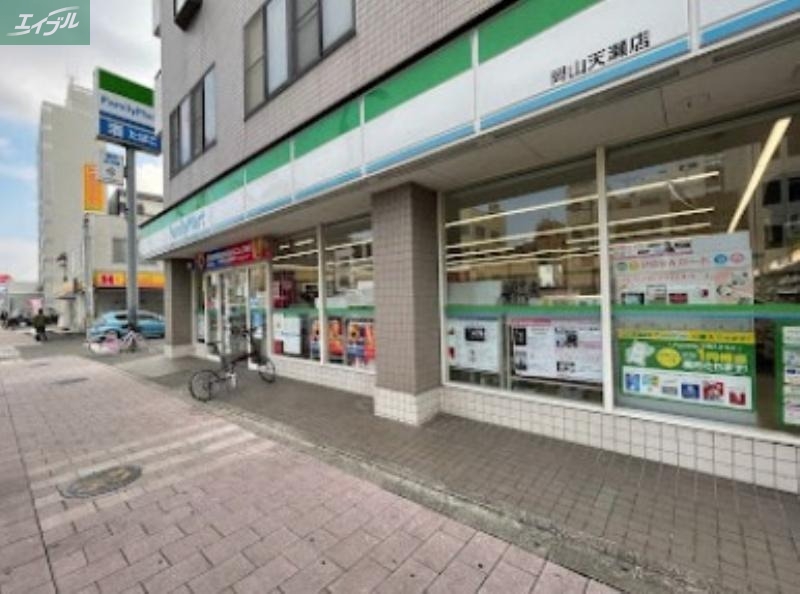 コンビニ　ファミリーマート岡山天瀬店（コンビニ）まで383m