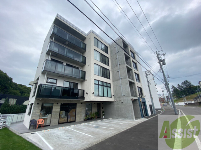 建物外観　札幌市豊平区月寒西４条「ノルデスタパークムーン」