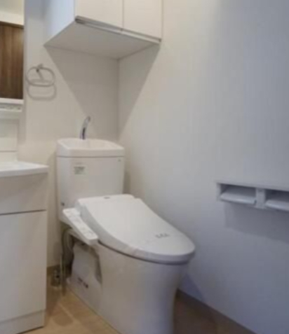 トイレ　ゆったりとした空間のトイレです