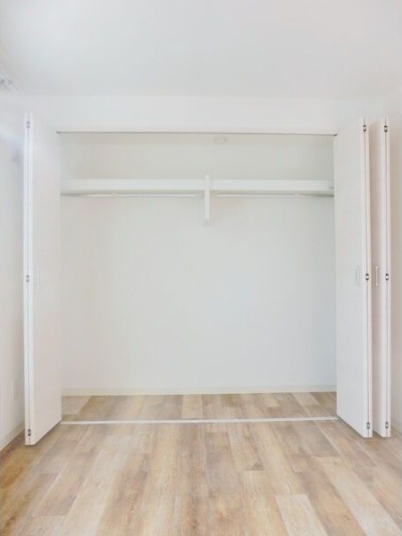 収納　衣類の収納に便利なクローゼットが付いています！